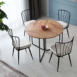 Hanah Home Table de repas Yaprak