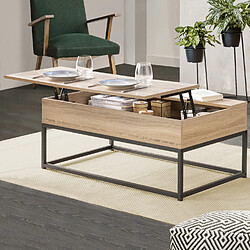 Idmarket MARKET Table Basse DETROIT