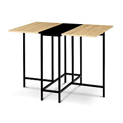 Idmarket MARKET Table console pliable EDI