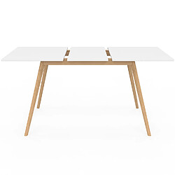Avis Idmarket MARKET Table Scandinave Extensible INGA