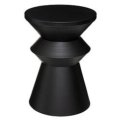 Atmosphera Table d'appoint métal - Noir