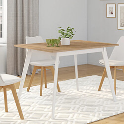 Acheter IDMARKET INGA - Table scandinave extensible, 120/160 cm