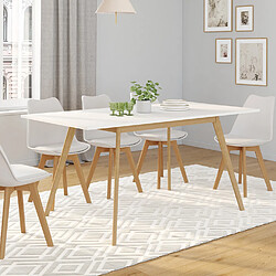 Idmarket MARKET Table Scandinave Extensible INGA