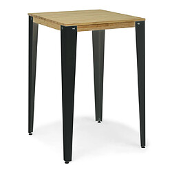 ds meubles Table Mange debout Lunds - Anthracite