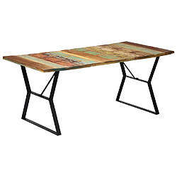 Acheter vidaXL Table Salle à Manger - Bois de Récupération