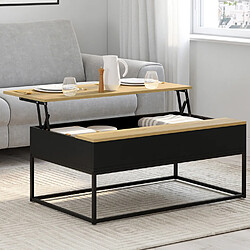 Idmarket MARKET Table basse BOSTON noire