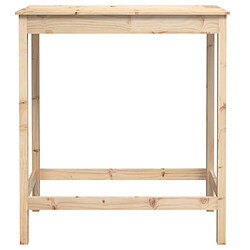 Acheter vidaXL Table de bar Bois de pin