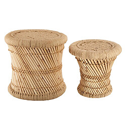 Atmosphera Table d'appoint corde - Naturel