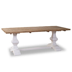 Table à manger Lubéron - Blanc