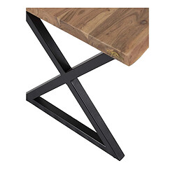 BOIS & CHIFFONS Bout de canapé Acacia