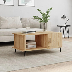 vidaXL Table Basse Chêne Sonoma