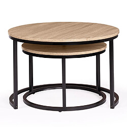 Avis Idmarket Table Gigogne Ronde DETROIT