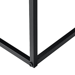 Acheter Helloshop26 Table basse carrée - Noir mat 85 cm