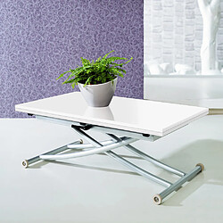 Acheter Table basse Philadelphia - Blanc laqué