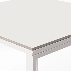 ds meubles Table Smart - White Frost Ceramique