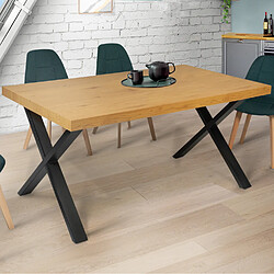 Acheter Idmarket MARKET Pieds de table X - Noir