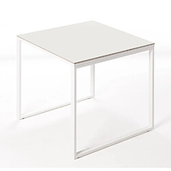 ds meubles Table Smart - White Frost Ceramique