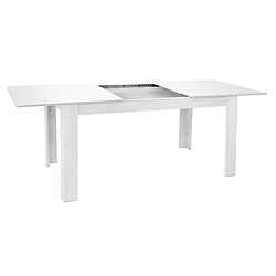 Avis Pegane Table à manger extensible - Blanc