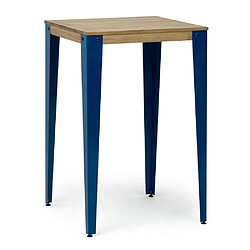 DS Meubles Table Mange Debout Lunds - Bleu