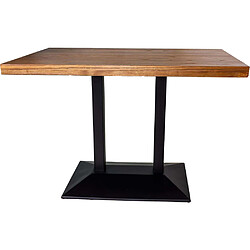 Antic Line Créations Table bistrot double pied