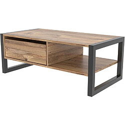 Acheter Hanah home table basse rectangulaire - Pin noir