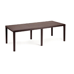Alter Table de jardin extensible - Marron