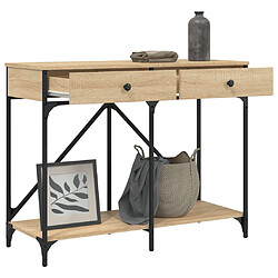 Acheter vidaXL Table Console Chêne Sonoma