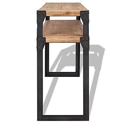 Avis VIDAXL Table Console Acacia Massif