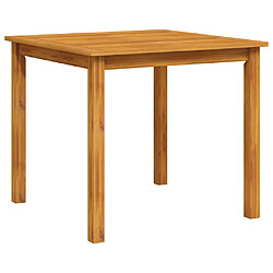 vidaXL Table de jardin Bois d'acacia