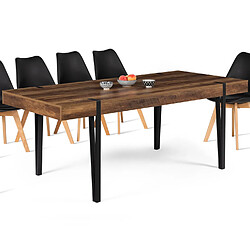 Idmarket MARKET Table à manger AUSTRIA 200 cm