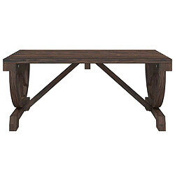 Acheter vidaXL Table basse de jardin 90x50x40 cm - Bois de sapin