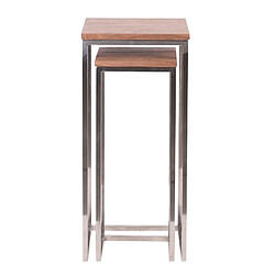 BOIS & CHIFFONS Selettes Acacia Stainless III