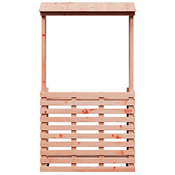 Acheter vidaXL Table de bar avec toit 112,5x57x195,5 cm - Douglas