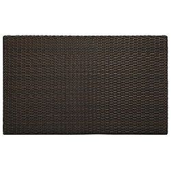 Acheter VIDAXL Table de bar de jardin marron