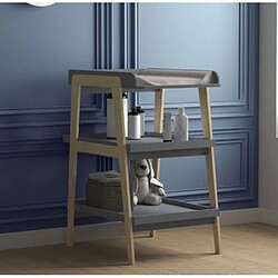 Avis Demeyere Table à langer en bois - Gris