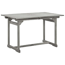 Avis vidaXL Table à dîner de jardin bois d'acacia