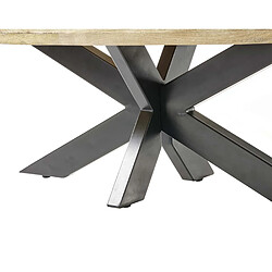 Lisa Design Manzanilla Table basse - Bois et noir