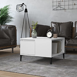 VidaXL Table Basse - Blanc