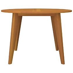 Avis vidaXL Table de jardin ronde en acacia