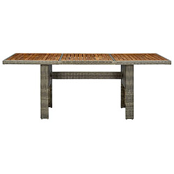 Table de jardin