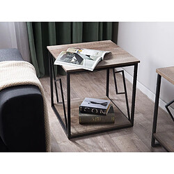 Beliani Forres - Bois foncé