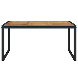 Avis vidaXL Table de jardin - Bois d'acacia