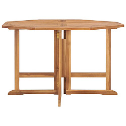 Avis vidaXL Table à dîner pliable Teck 8720286817186
