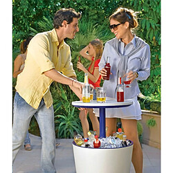 Avis Keter table de jardin Cool Bar - crème chocolat