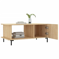 Acheter Vidaxl Table Basse - Chêne Sonoma