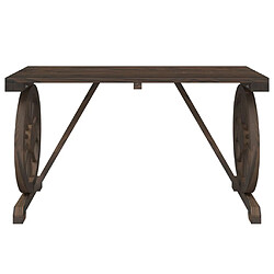Acheter vidaXL Table de jardin 115x55x65 cm Bois de sapin