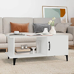 Table basse vidaXL - Blanc