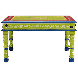 vidaXL Table basse bois de manguier