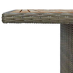 Acheter vidaXL Table de jardin Marron