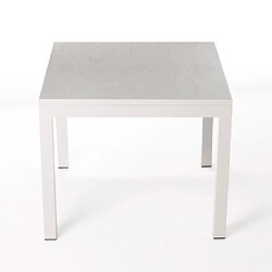 DS Meubles Table Luxury - White Almond - Céramique